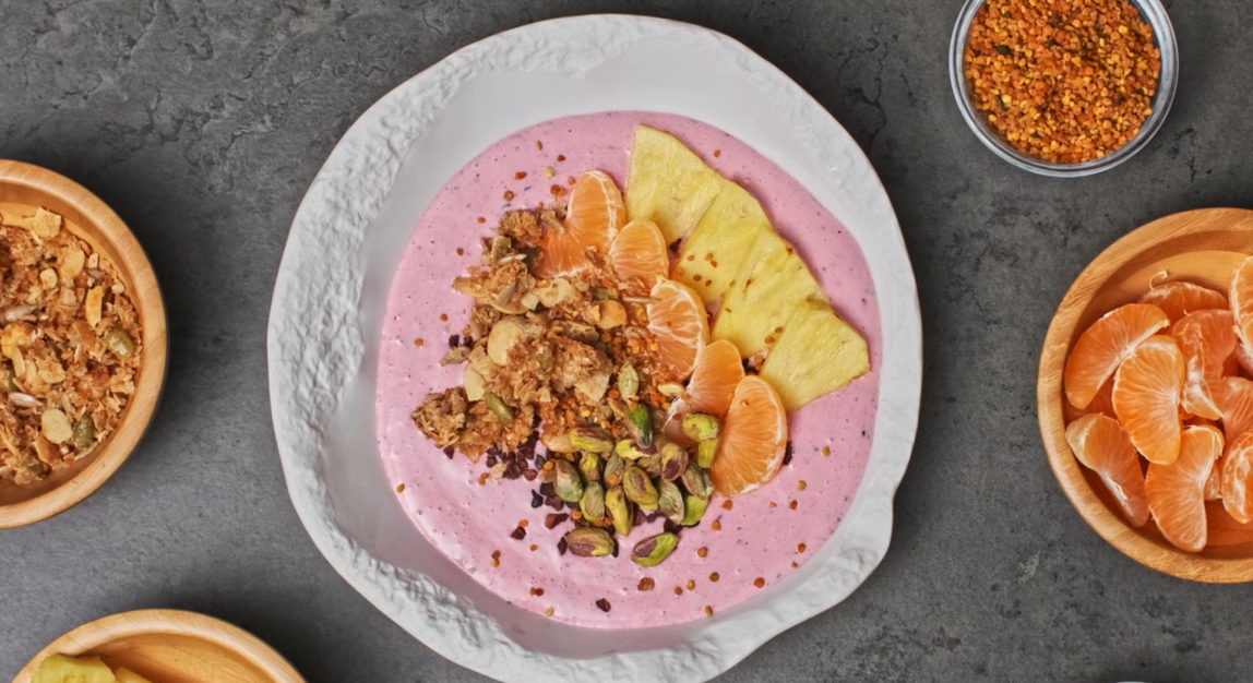 Morning bowl com fruta