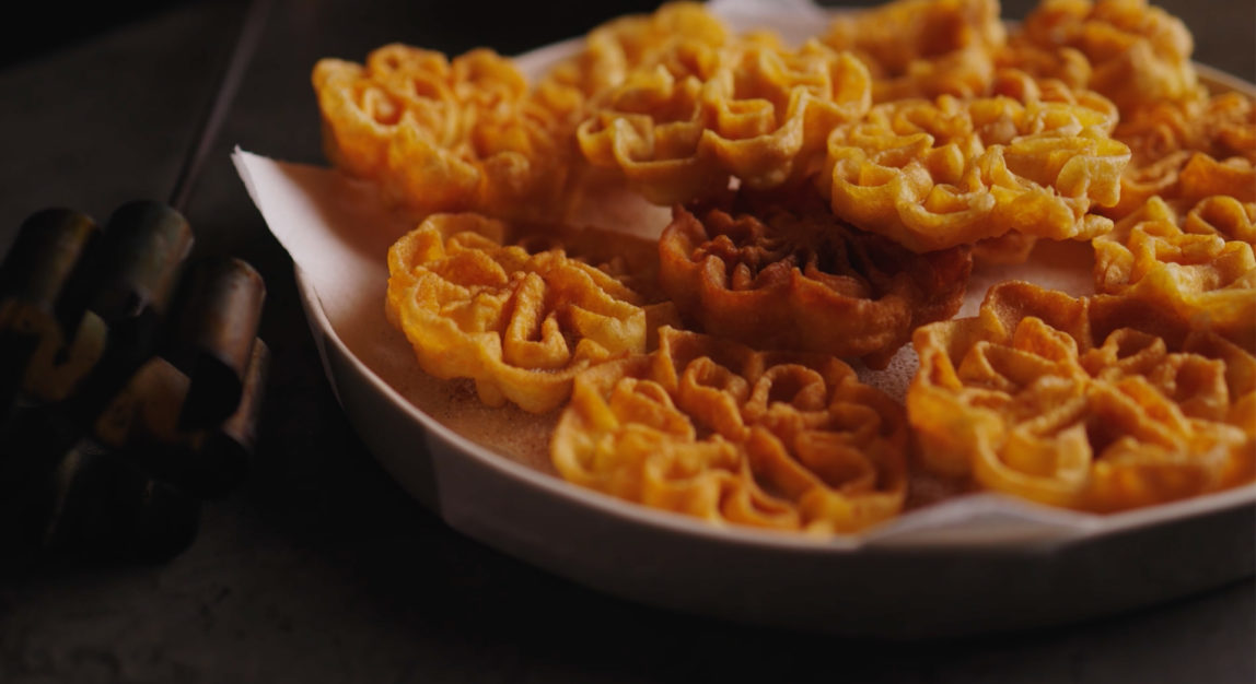 Flores fritas da Semana Santa