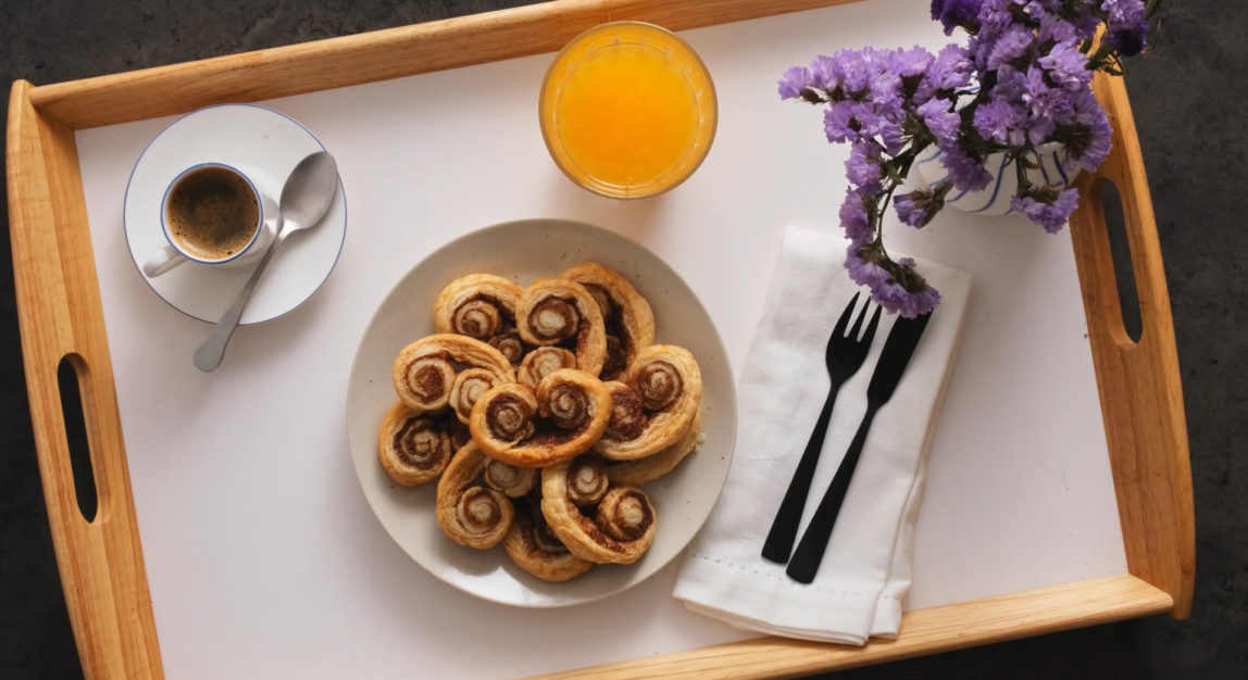 Palmiers de massa folhada