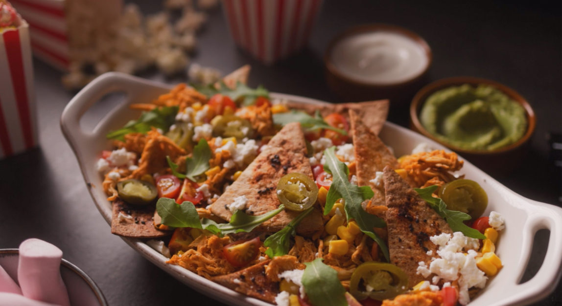 Nachos para una noche de cine