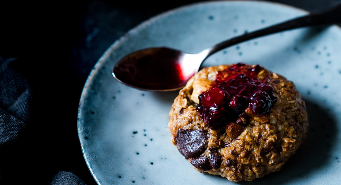 Tahini and oat biscuits with AirFry