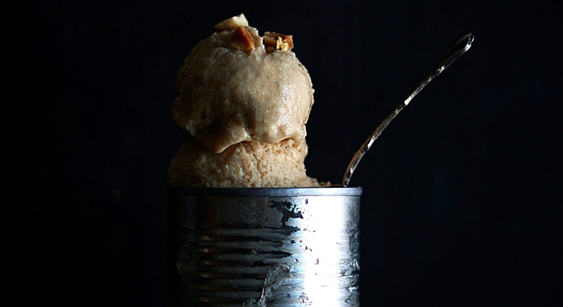 Peanut ice cream