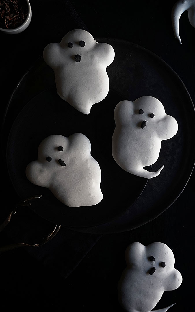 Meringue ghosts without egg | Cooking Lovers