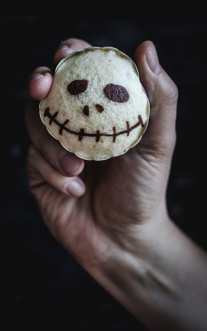 Skull muffins for Halloween | Cooking Lovers