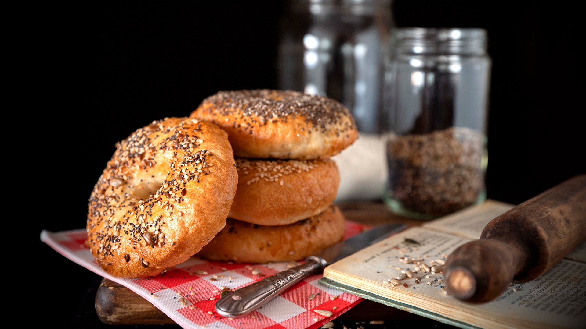 Los famosos bagels de New York