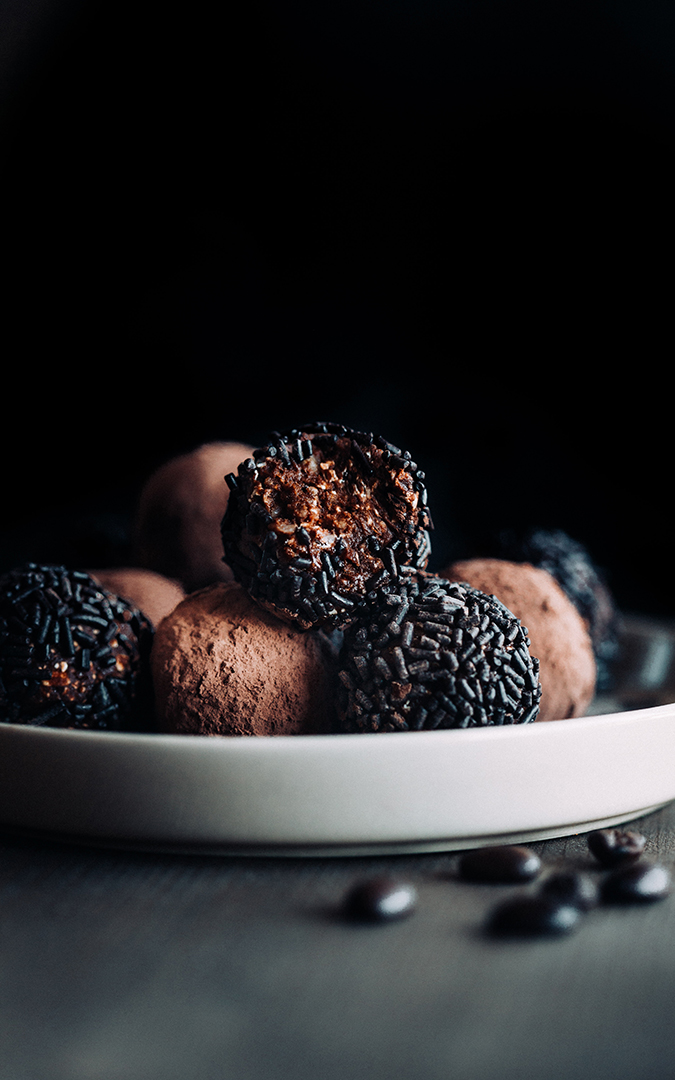 Cocoa and coffee truffles | Cooking Lovers