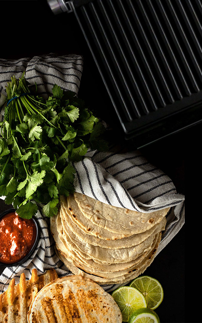 Homemade corn tortillas or fajitas bread Cooking Lovers