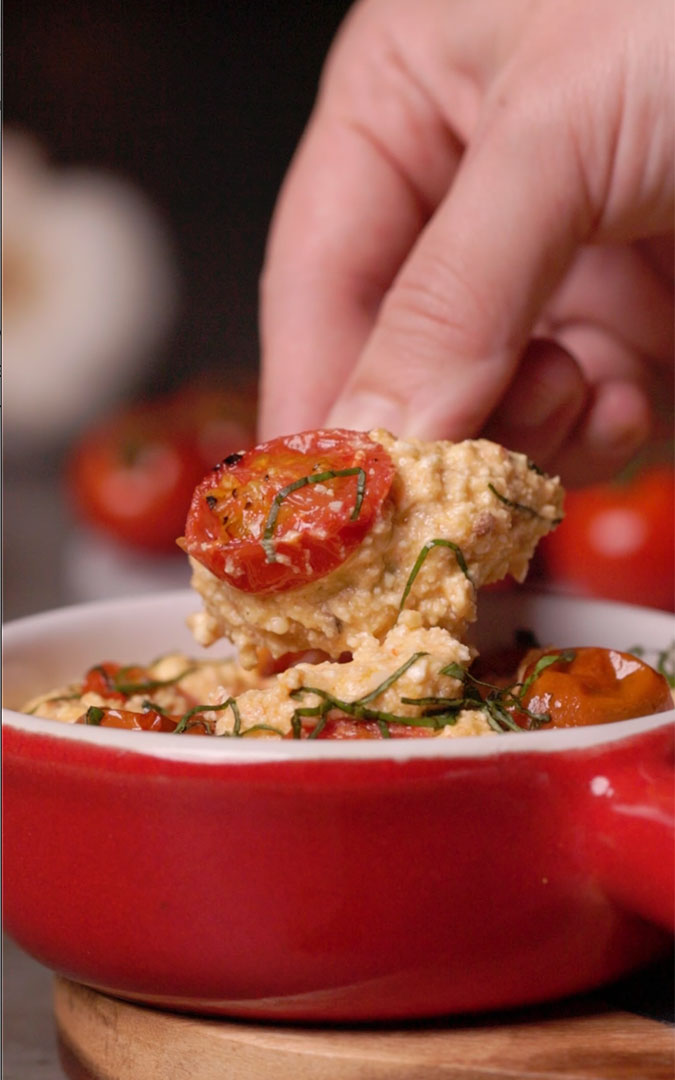 Tomato and feta cheese dip | Cooking Lovers