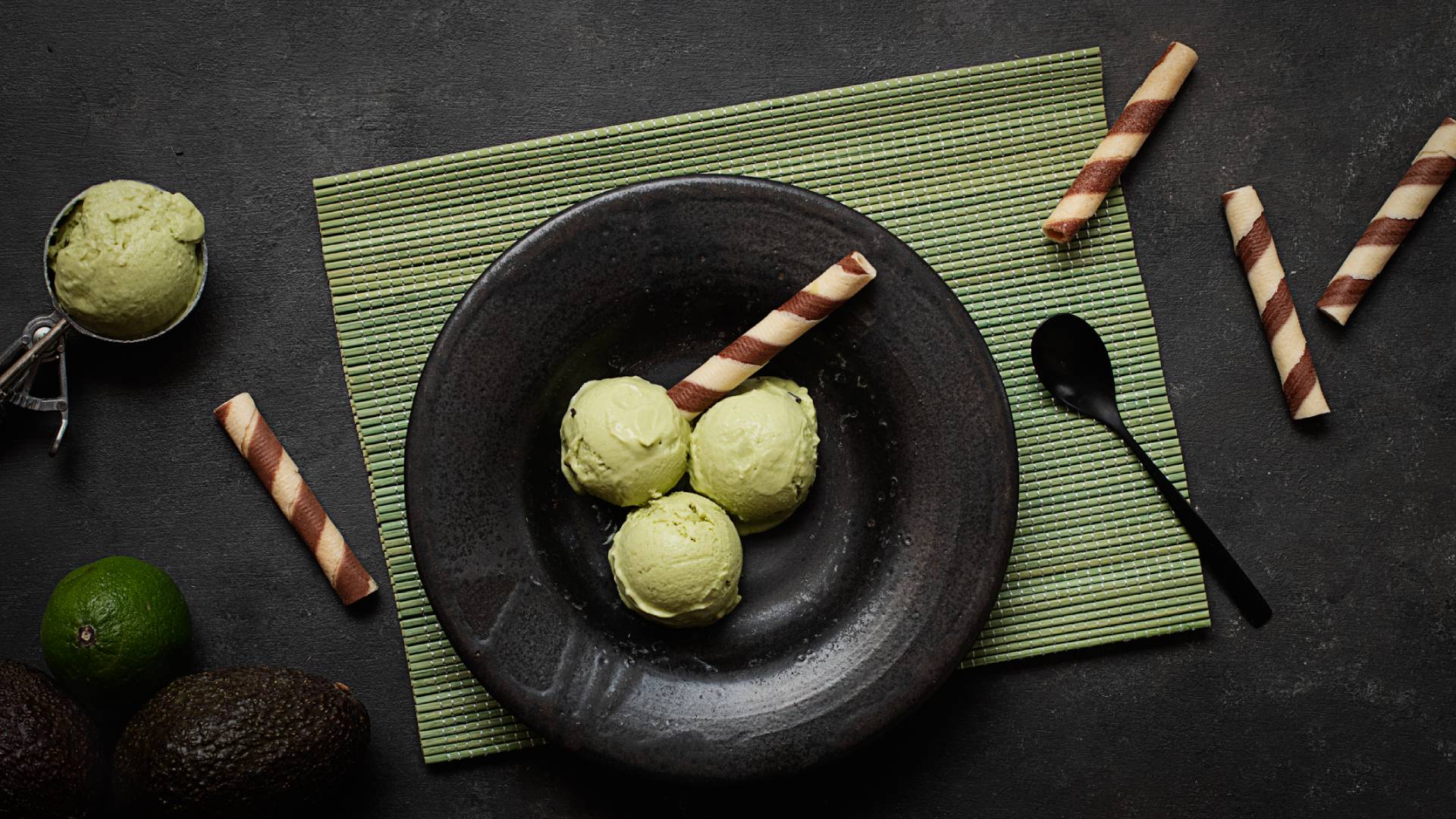 Avocado ice cream