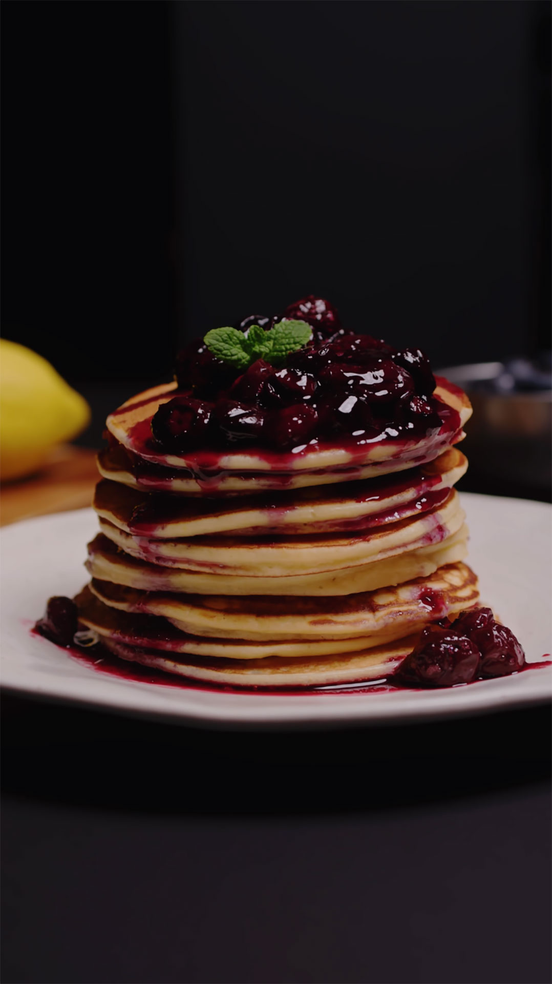Lemon ricotta pancakes | Cooking Lovers