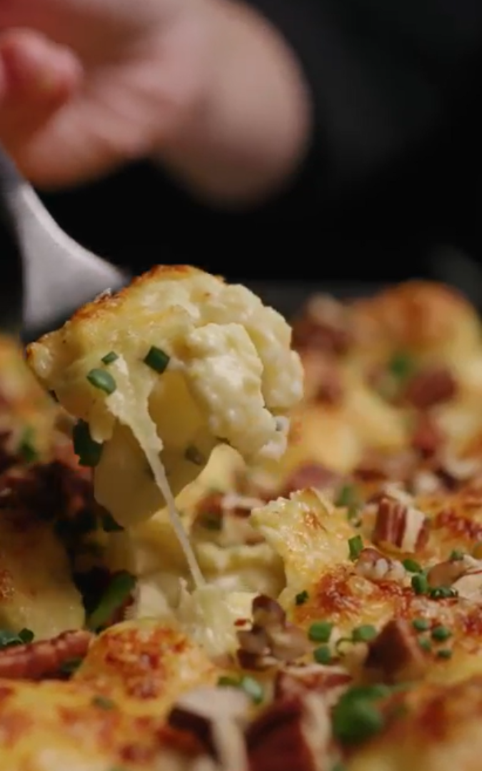 Steamed cauliflower with curry bechamel au gratin Cooking Lovers