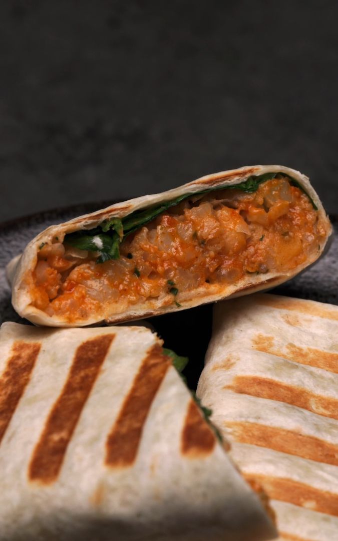 Vegan Cauliflower wraps | Cooking Lovers